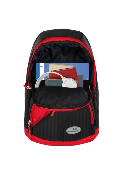 Vegmann Orion Unisex Siyah Günlük Okul Sırt Çantası Siyah
