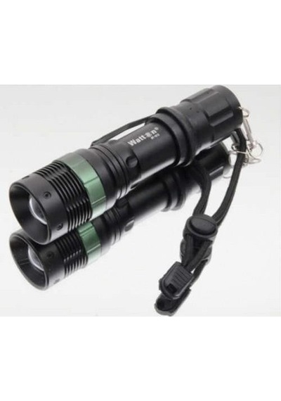Blackwatton Wt-037-Şarjlı Zoomlu Acil Durum Feneri N11.12802 Siyah