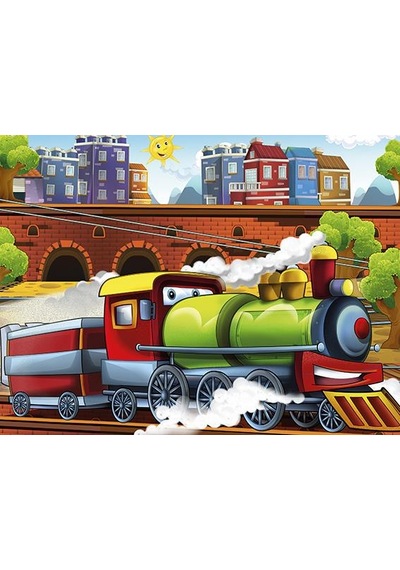 Art Kids Nereye Çufçufluyoruz 100 Parça Ahşap Puzzle