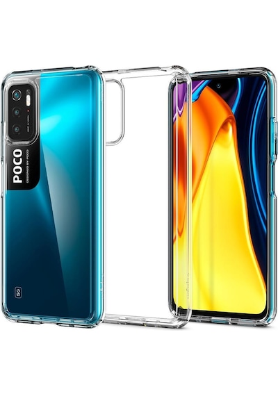 Spigen Redmi Note 10 5g / Poco M3 Pro 5g İle Uyumlu Kılıf Ultra Hybrid Crystal Clear