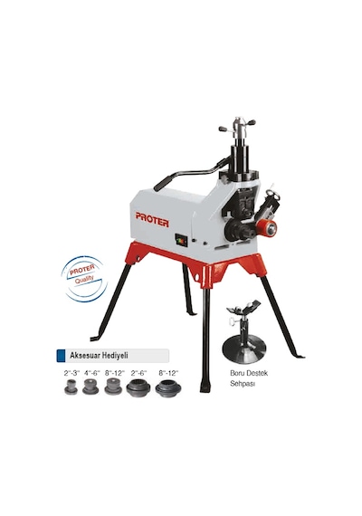 Proter Pr2020 2"-12" Yiv Açma Makinası