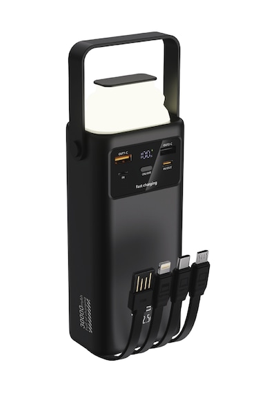 Acl Pw-112 22.5w Outdoor Hızlı Şarj Powerbank Siyah 30.000mah Kapasite, Çoklu Usb Çıkış, Dahili Ka Siyah Acl Pw-112 22.5w Outdoor Hızlı Şarj Powerbank Siyah 30.000mah Kapasite, Çoklu Usb Çıkış, Dahili Ka Siyah