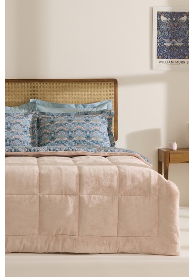Karaca Home Meis %100 Pamuk Welsoft Çift Kişilik Comfort Set Pudra Pembe