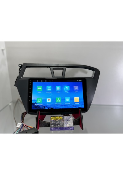 Hyundai İ20 2015-2018 Navigasyon Multimedya Android Gerçek 6gbram