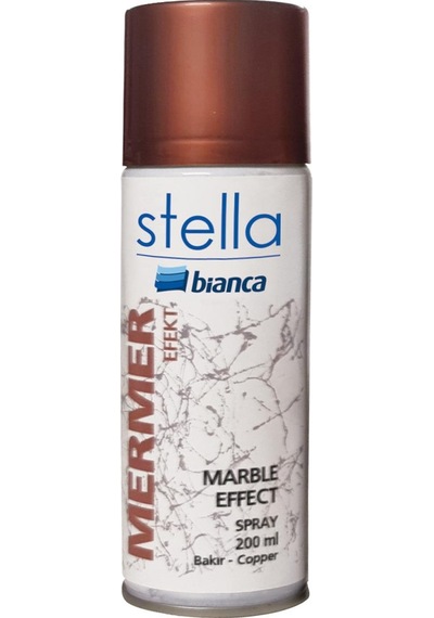 Bianca Stella Mermer Efekt Bakır Sprey 200 Ml