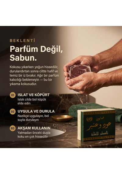 Lexroo Amber Ud Sabunu