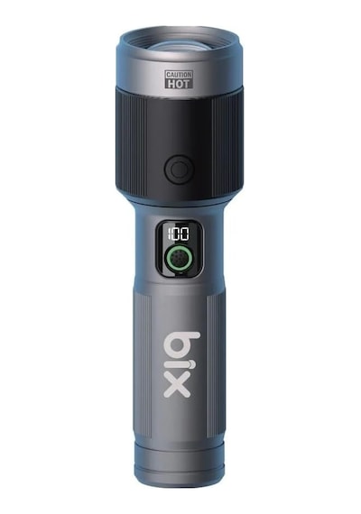 Flashlight Bx5101fl 60w Led, Max. 2300 Lümen Parlaklık Ve 850 Metreye Kadar Uzun Menzilli, Şarj