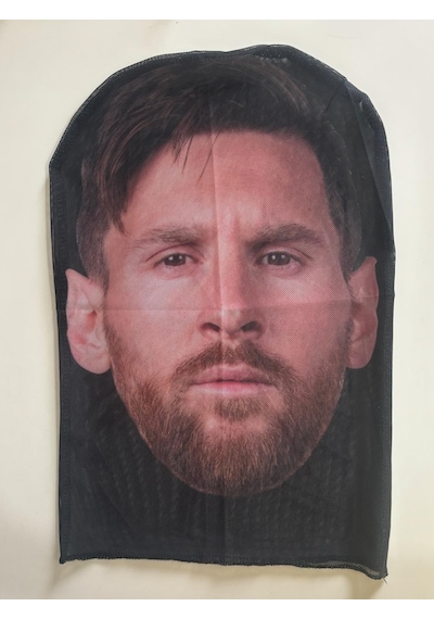 Lionel Messi 3 Boyutlu Nefes Alabilen Ünlü Maskesi