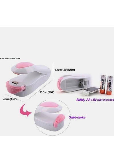 Pilli Mini Vakum Poşet Kapatıcı Isıtıcılı Vakum Poşet Yapıştırma Plastik 45 X 40 Mavi Cn Diğer