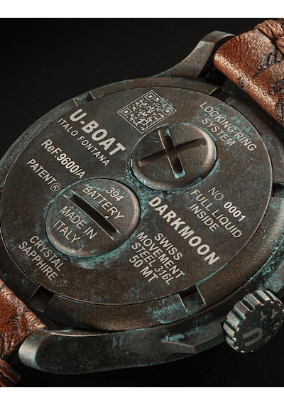 U-boat 9600/a Erkek Kol Saati Çok Renkli