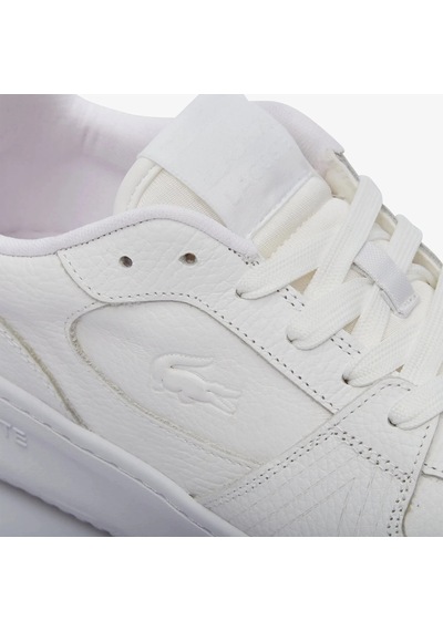 Lacoste L001 Leather Mens Sneaker Hakiki Deri Erkek Günlük Spor Ayakkabı Beyaz