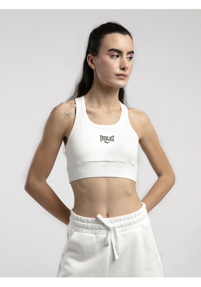 Everlast Ever Essentials Beyaz Kadın Pamuk Sporcu Sütyeni Beyaz