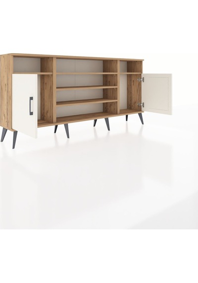 Arges Konsol 5 Raflı 2 Kapaklı 176x30x83 Çam-aytaşı/çam Aytaşı/çam Arges Konsol 5 Raflı 2 Kapaklı 176x30x83 Çam-aytaşı/çam Aytaşı/çam