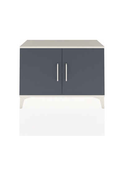 Arges Şifonyer Tek Raflı 2 Kapaklı 88x30x64 Aytaşı-antrasit Aytaşı
