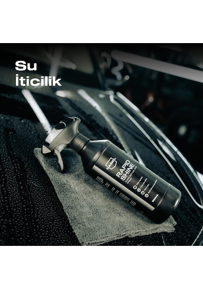 Rapidshine Araçlar İçin Hızlı Nano Detailer Spreyi 500 Ml, Kolay Uygulama, 6 Ay Dayanım