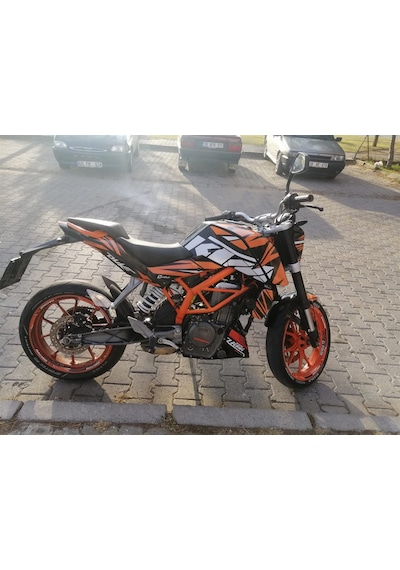 Ktm Duke Motor Sticker