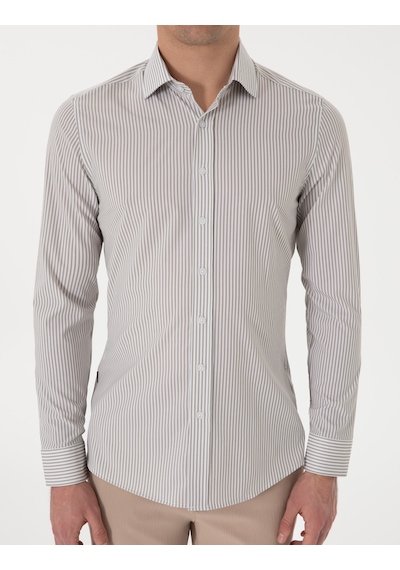 Pierre Cardin Erkek Haki Gömlek Desenli 50303897-vr027 Haki