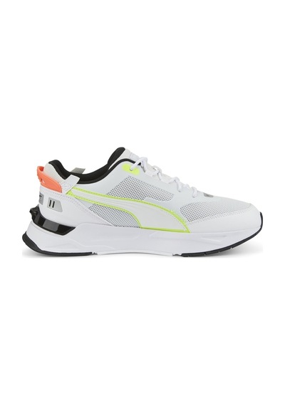 Puma Mirage Sport Tech Laser Tag Beyaz Erkek Günlük Spor Ayakkabı Lime Squeeze Lime Squeeze