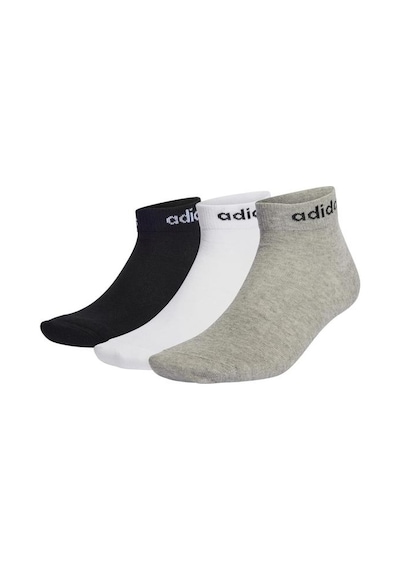 Adidas Çorap T Lin Ankle 3 Pack Çok Renkli
