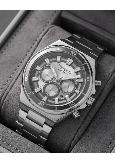 Ferrucci Erkek Kol Saati L-03291m.3 Gümüş