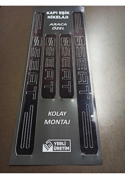 Seat İnca ile Uyumlu Kapı Eşiği ve Kapaklı Numaratör (Park Tel)