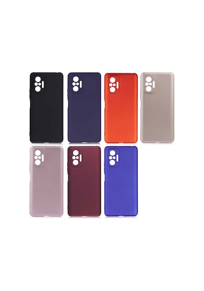 Zore Redmi Note 10 Pro Kılıf Nvth Premier Silikon Kapak - Rose Gold