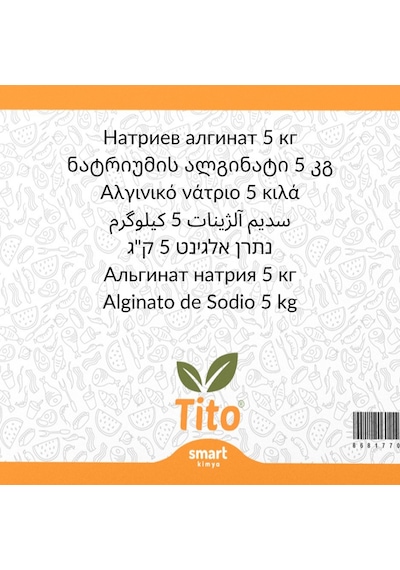 Sodyum Aljinat E401 5 Kg
