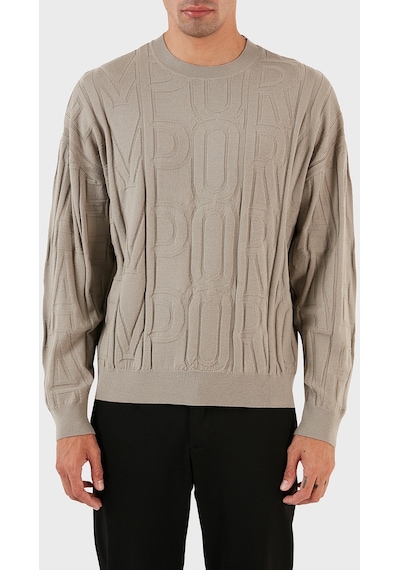 Emporio Armani Erkek Kazak 6r1mx4 1mfvz F624 Gri