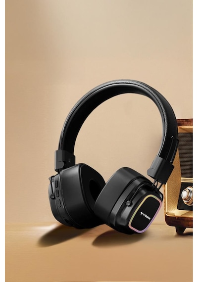 Torima HD-12 RGB Işıklı Bluetooth Kablosuz Kulak Üstü Kulaklık