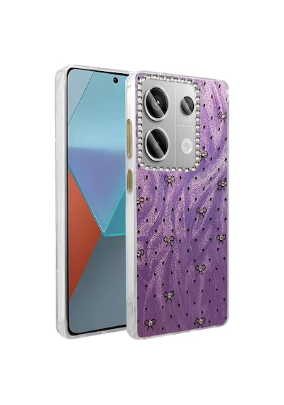 Newface - 998 - Xiaomi Redmi Note 13 Pro 4g Kılıf Blade Aynalı Desenli Kapak - - Zngzrmll - Desen 2