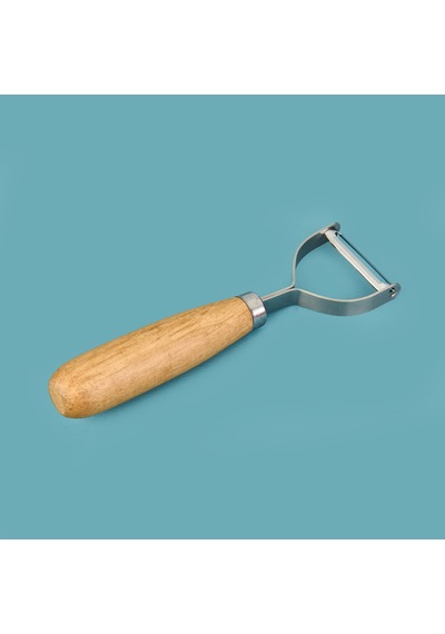 Akasya Kulplu Soyacak - Kahverengi - 15 Cm Çok Renkli