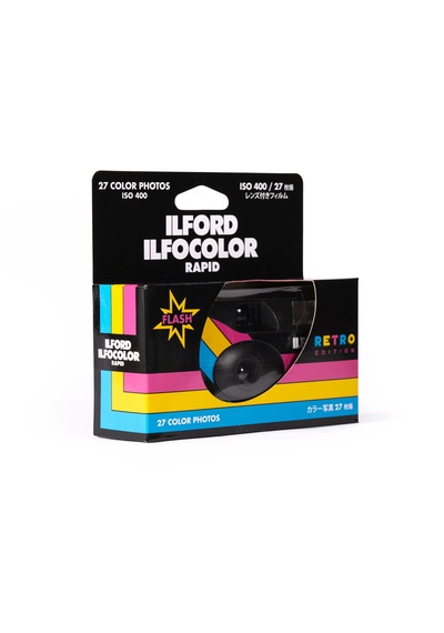 İlford İlfocolor Rapid Retro 27ex/ıso400 Fotoğraf Makinesi