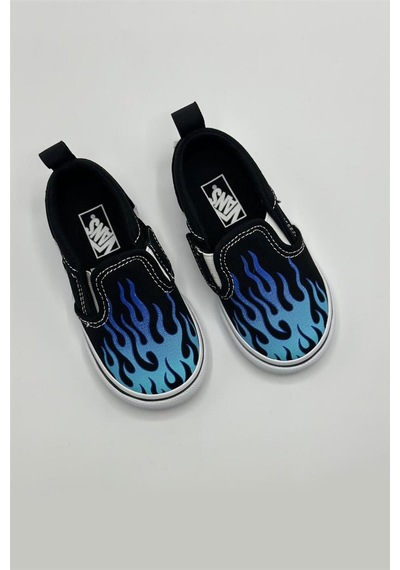 Vans Asher V Çocuk Günlük Ayakkabı Vn0a2z2yba21 Siyah