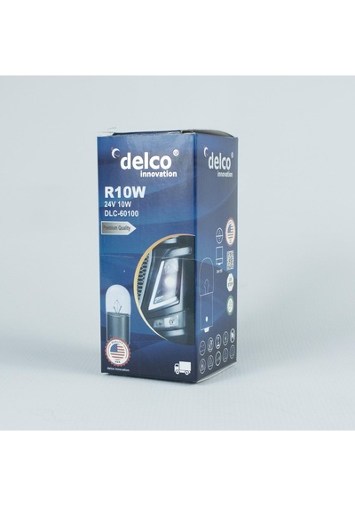 Delco U.s.a 67 R10w Halogen Ampul 24 Volt Ba15s 10 Adet