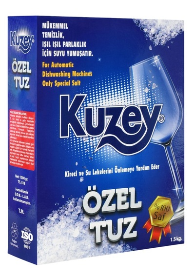 Kuzey Bulaşık Makinesi Tuzu Kireç Kalıntılarına Karşı Koruyucu 1500 Gr