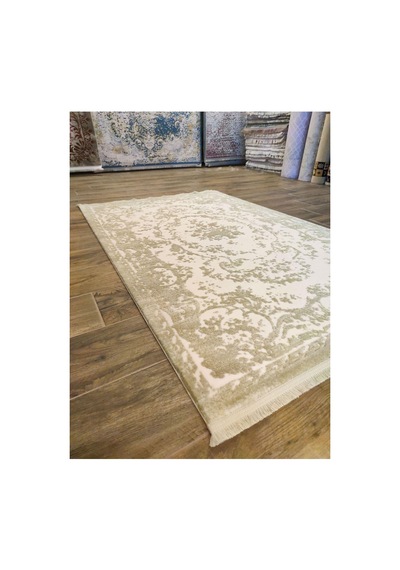Loft 3001 Yeşil Halı Çok Renkli