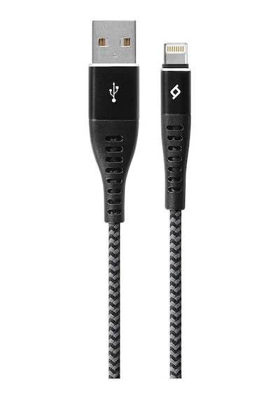 Extremecable Ekstra Dayanıklı İph. Şarj Kablosu 150cm-siyah