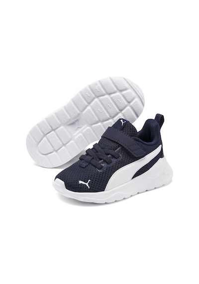 Puma Anzarun Lıte Bebek Ayakkabı Beyaz - Siyah
