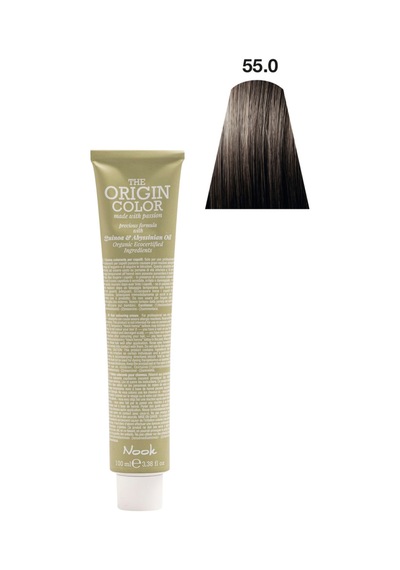 Nook Origin Color Profesyonel Saç Boyası 100 ML Yoğun Doğal Açık Kahve