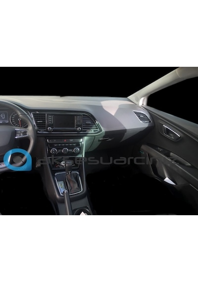 Seat Leon Piano Black Kaplama 2014 14 Parça  -