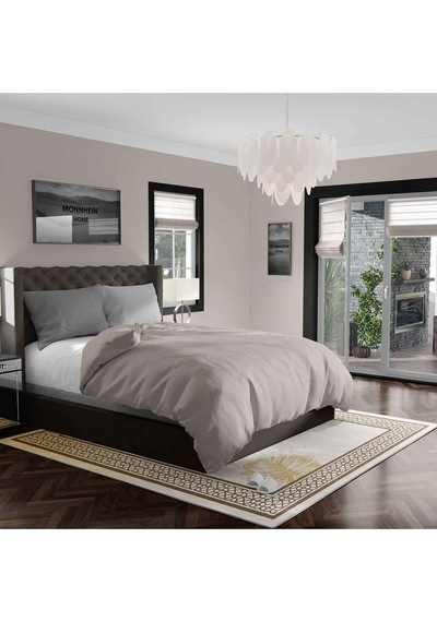 Kaymaz Taban Yıkanabilir Halı Mutfak, Salon, Yatak Odası İçin Modern Dijital Baskı Halı Slnhalı87 - 363 Çok Renkli