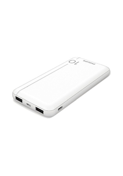 Philips DLP1810CW 10.000 Mah 2XUSB-A 2.1A USB-C Çıkış Powerbank