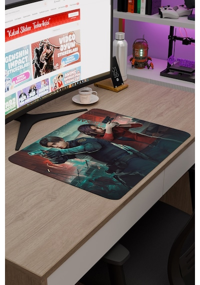 Resident Evil Kaymaz Dikişli Kauçuk Oyuncu Mousepad V2 - 48x40 Xl Gaming Mouse Pad Fare Altlığı