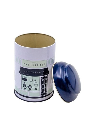 Ef115-f8 Patisserie Blue Home Desenli Baharatlık 1,1 Lt Çok Renkli