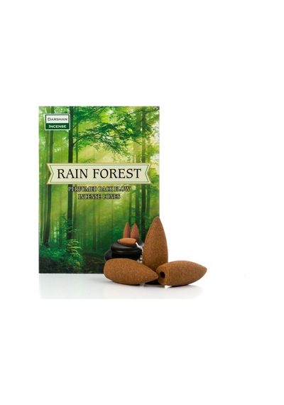 Rain Forest Yağmur Ormanları Kokulu Geri Akış Tütsü
