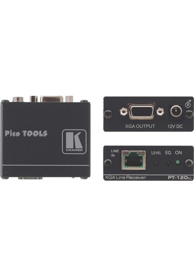 Vga Over Cat5E Extender Receıver (Mesafe Uzatıcı-Alıcı Ünite)