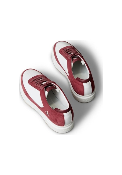 Calvin Klein Basket Cupsole Laceup Lth-su-10125 Beyaz