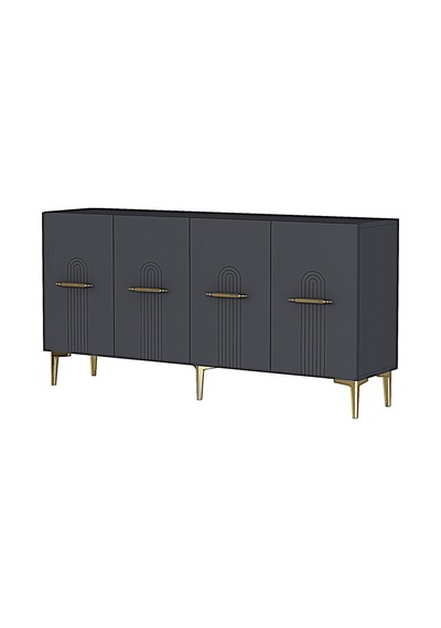 Ka1519ag Ida150 Konsol, Tv Sehpası, Kahve Köşesi Antrasit-gold 150cm Antrasit-gold Ka1519ag Ida150 Konsol, Tv Sehpası, Kahve Köşesi Antrasit-gold 150cm Antrasit-gold