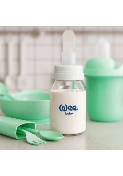 Wee Baby Anne Sütü Kaşıklı Biberon
