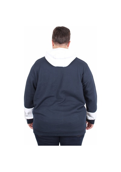 Moc Grande Mocgrande Büyük Beden Kapüşonlu Sweat Double Face Trust 25701 Lacıvert Lacivert Moc Grande Mocgrande Büyük Beden Kapüşonlu Sweat Double Face Trust 25701 Lacıvert Lacivert